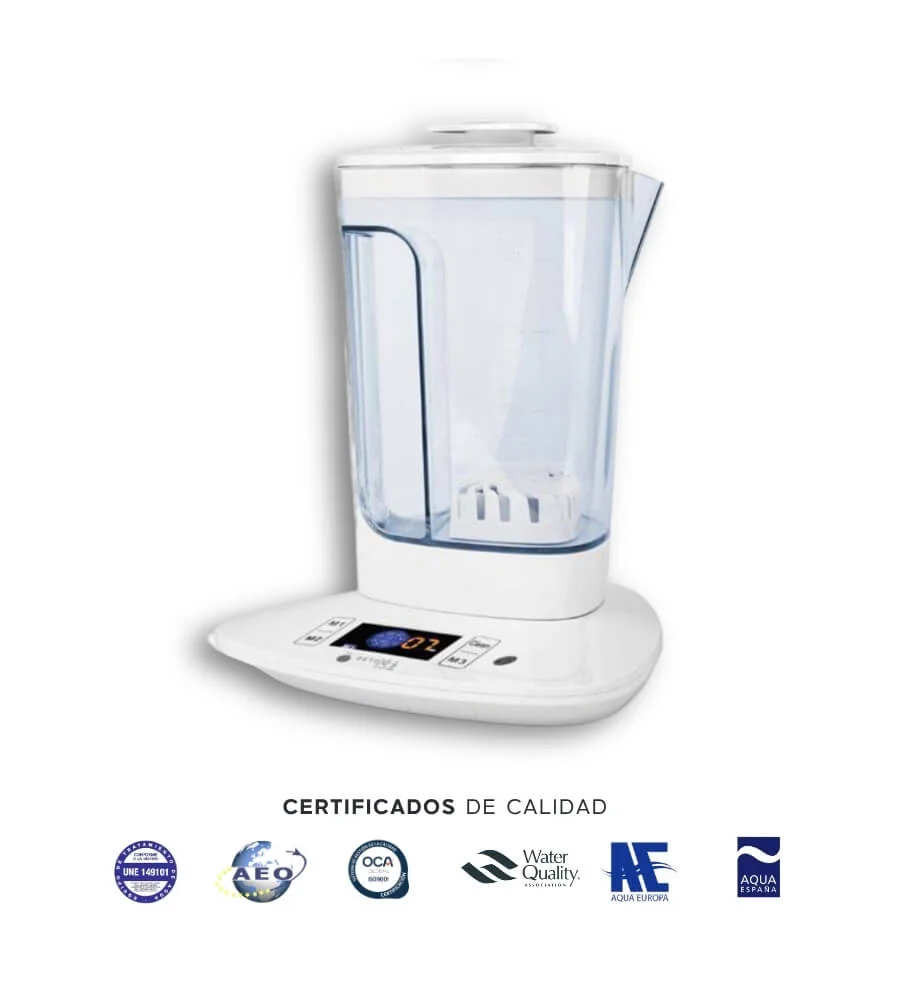 DETOX H2 — Hidrogenador de agua portátil